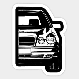 Mercedes W210 - E- class - design Sticker